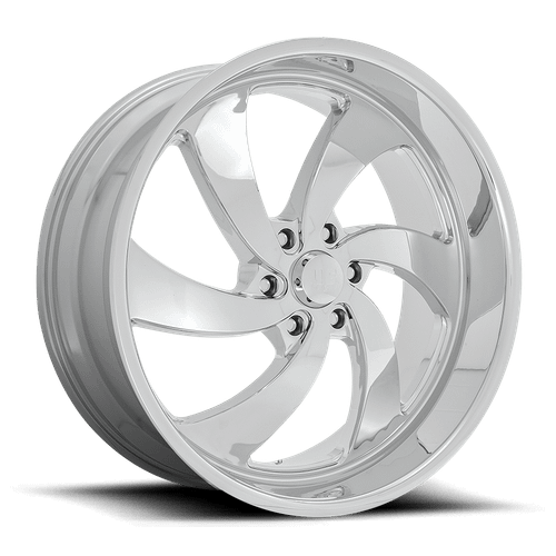 US Mag 1PC U132 DESPERADO 6X135 24X10 +25 CHROME