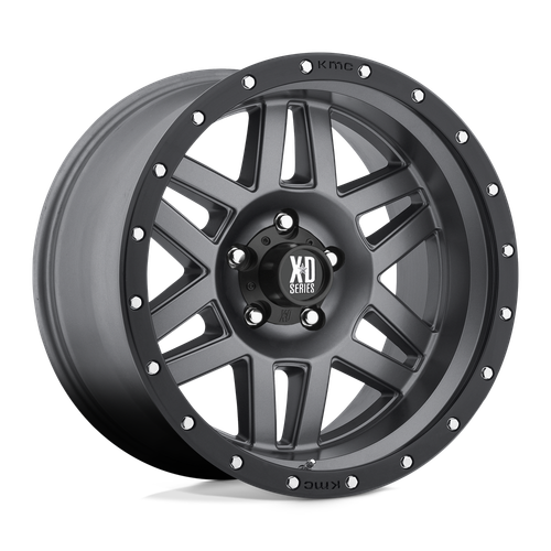 XD XD128 MACHETE 5X114.3 16X8 +0 MATTE GRAY BLACK RING