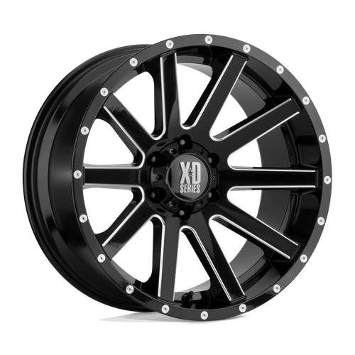 XD XD818 HEIST 5X127 20X10 -24 SATIN BLACK MILLED