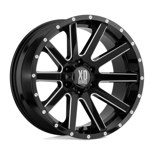 XD XD818 HEIST 6X114.3 20X9 +30 SATIN BLACK MILLED
