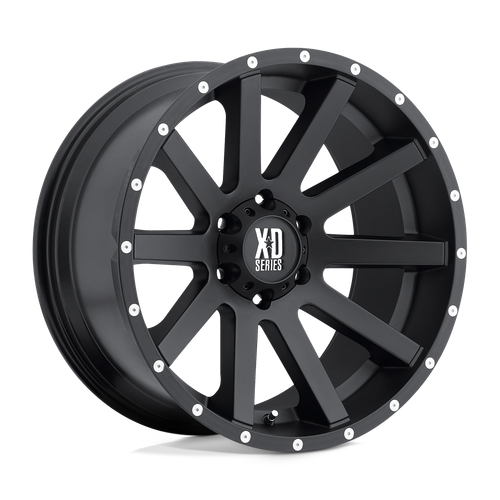 XD XD818 HEIST 5X150 18X9 +30 SATIN BLACK