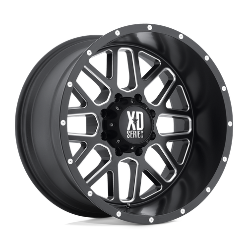 XD XD820 GRENADE 5X127 22X10 -24 SATIN BLACK MILLED