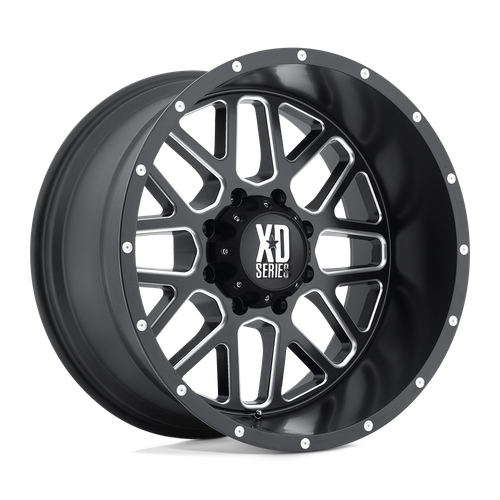 XD XD820 GRENADE 5X114.3 18X8 +38 SATIN BLACK MILLED