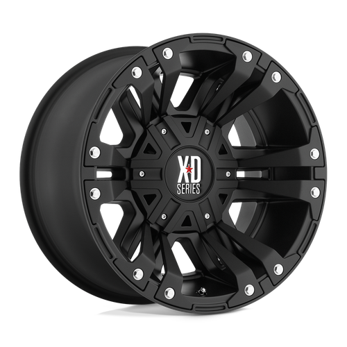 XD XD822 MONSTER II 6X135/6X139.7 17X9 -12 MATTE BLACK