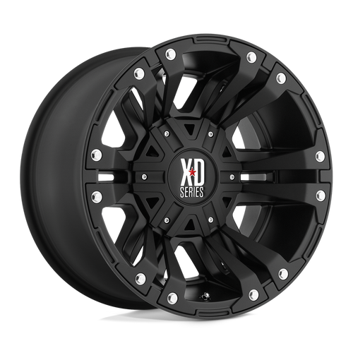 XD XD822 MONSTER II 6X135/6X139.7 18X9 +18 MATTE BLACK