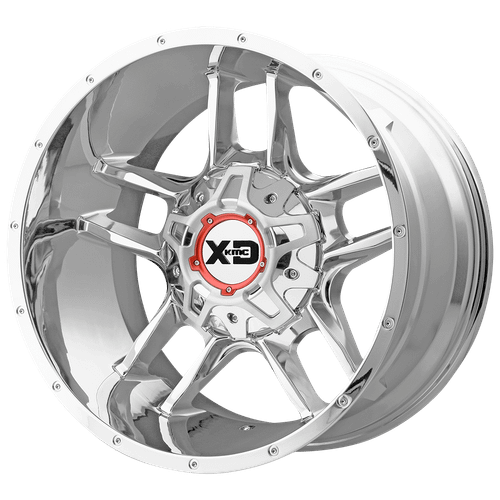 XD XD839 CLAMP 8X170 22X10 -18 CHROME