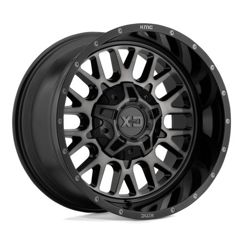 XD XD842 SNARE 8X165.1 20X9 +0 GLOSS BLACK GRAY TINT
