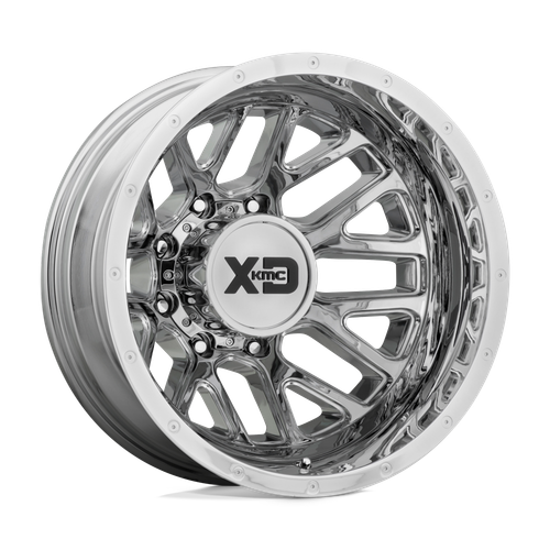 XD XD843 GRENADE DUALLY 8X210 17X6.5 -155 CHROME - REAR