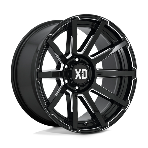 XD XD847 OUTBREAK 5X127 20X10 +12 GLOSS BLACK MILLED
