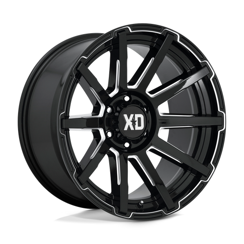 XD XD847 OUTBREAK 5X150 20X9 +18 GLOSS BLACK MILLED