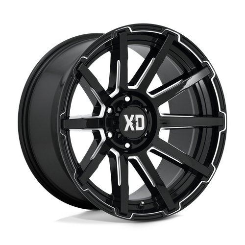 XD XD847 OUTBREAK 6X114.3 16X8 +10 GLOSS BLACK MILLED