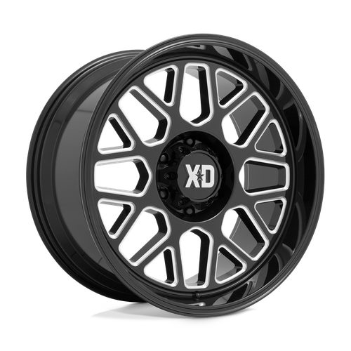 XD XD849 GRENADE 2 8X170 20X10 +12 GLOSS BLACK MILLED