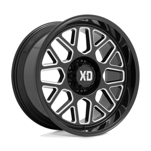 XD XD849 GRENADE 2 6X139.7 22X10 -18 GLOSS BLACK MILLED