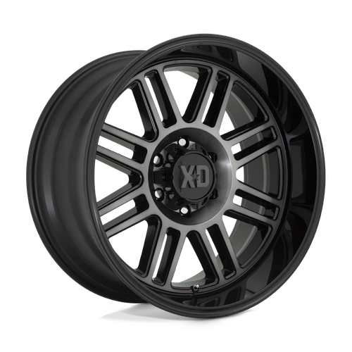 XD XD850 CAGE 6X139.7 20X10 -18 GLOSS BLACK WITH GRAY TINT