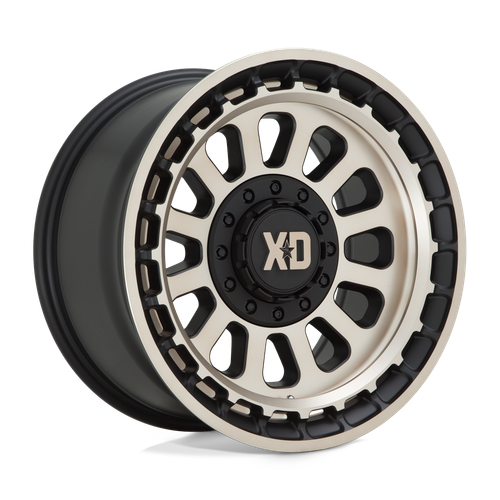 XD XD856 OMEGA 5X127/5X139.7 17X9 -12 SATIN BLACK WITH BRONZE TINT