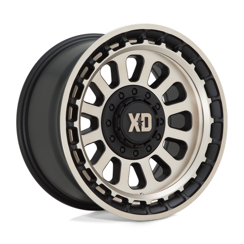 XD XD856 OMEGA 5X127/5X139.7 17X9 +18 SATIN BLACK WITH BRONZE TINT
