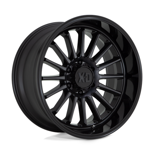XD XD857 WHIPLASH 6X139.7 20X10 -18 GLOSS BLACK WITH GRAY TINT