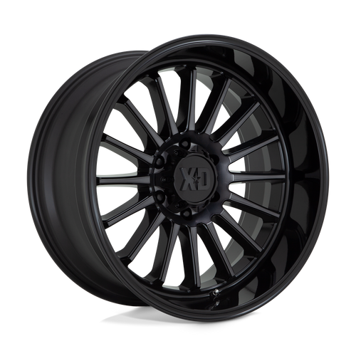 XD XD857 WHIPLASH 5X150 20X9 +0 GLOSS BLACK WITH GRAY TINT