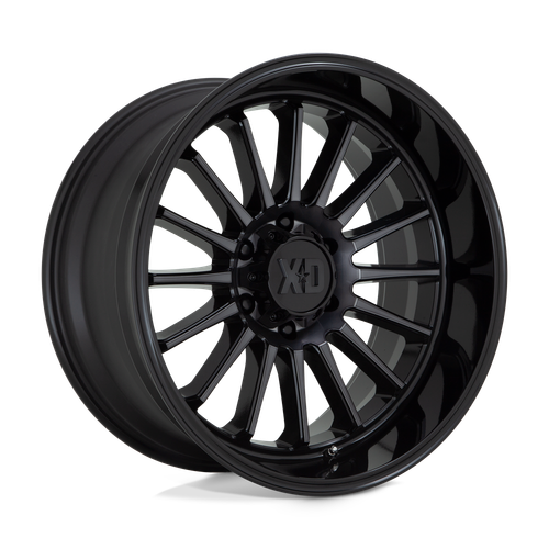 XD XD857 WHIPLASH 5X139.7 20X9 +0 GLOSS BLACK WITH GRAY TINT