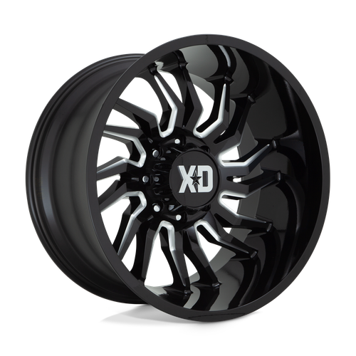 XD XD858 TENSION 5X127 20X10 -18 GLOSS BLACK MILLED