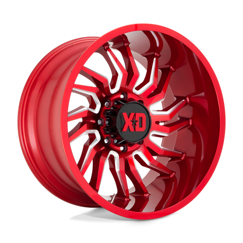 XD XD858 TENSION 8X165.1 22X12 -44 CANDY RED MILLED