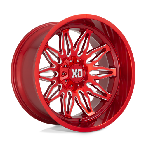 XD XD859 GUNNER 6X135/6X139.7 22X12 -44 CANDY RED MILLED