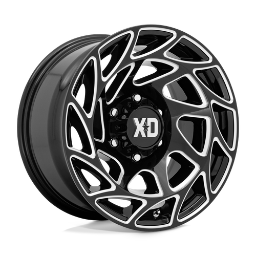 XD XD860 ONSLAUGHT 5X127 20X12 -44 GLOSS BLACK MILLED