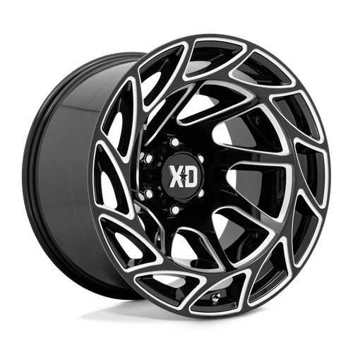 XD XD860 ONSLAUGHT 6X135 20X12 -44 GLOSS BLACK MILLED