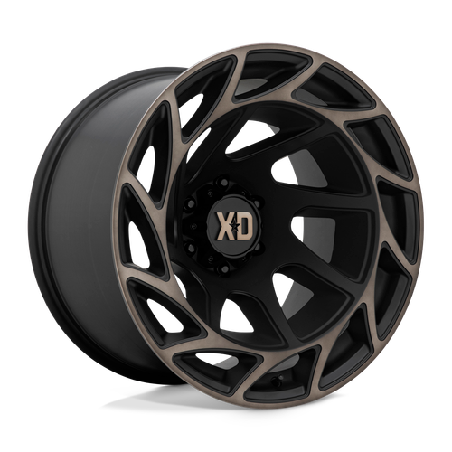 XD XD860 ONSLAUGHT 6X139.7 20X12 -44 SATIN BLACK WITH BRONZE TINT