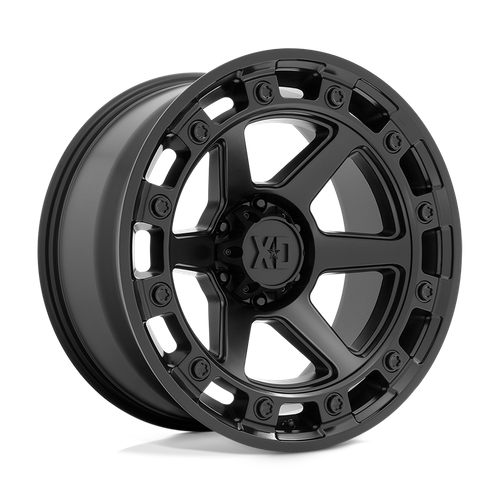 XD XD862 RAID 5X127 17X9 +0 SATIN BLACK
