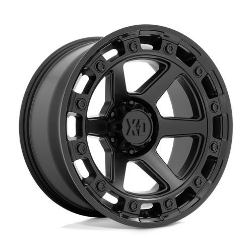 XD XD862 RAID 6X120 17X9 +0 SATIN BLACK