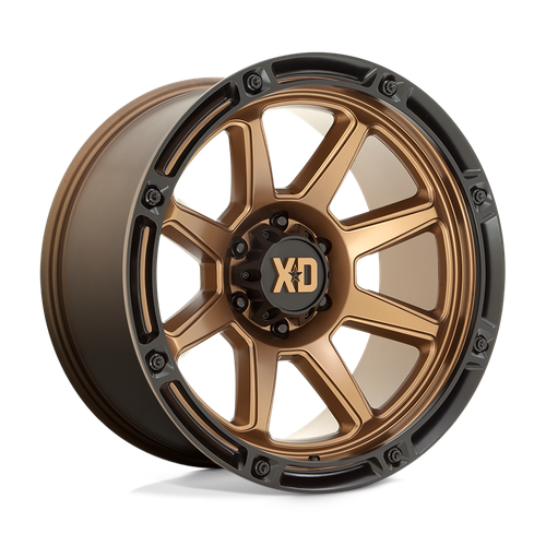 XD XD863 5X127 20X9 +18 MATTE BRONZE WITH BLACK LIP