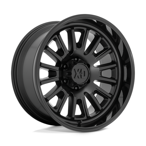 XD XD864 ROVER 5X127 22X10 -18 SATIN BLACK WITH GLOSS BLACK LIP