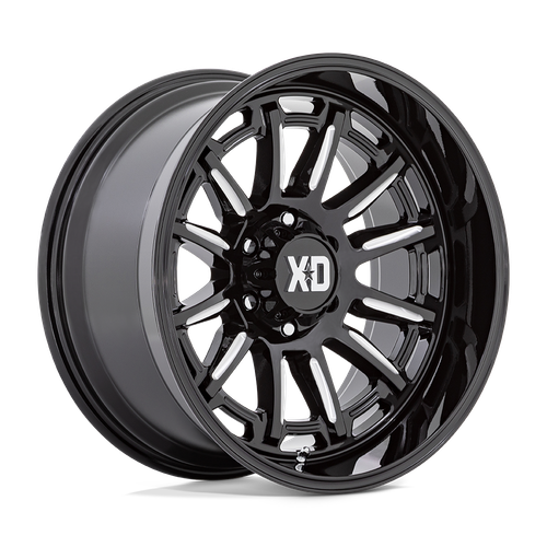 XD XD865 PHOENIX 6X135 20X9 +0 GLOSS BLACK MILLED