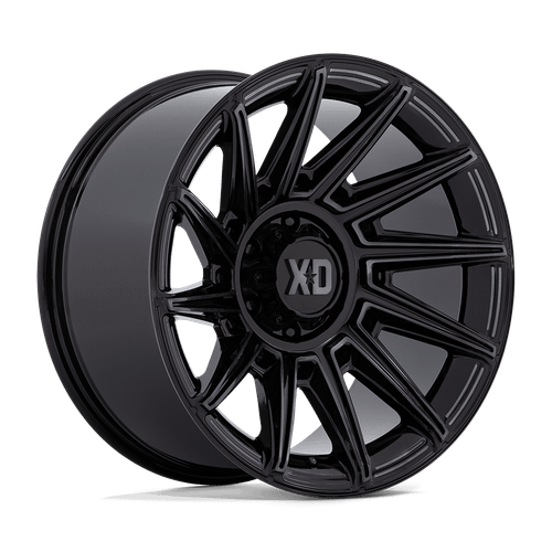 XD XD867 SPECTER 6X139.7 20X10 -18 GLOSS BLACK WITH GRAY TINT