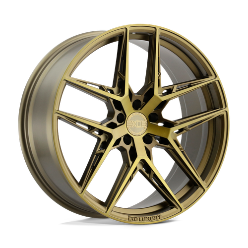 XO CAIRO 5X112 19X11 +37 BRONZE W/ BRUSHED BRONZE FACE
