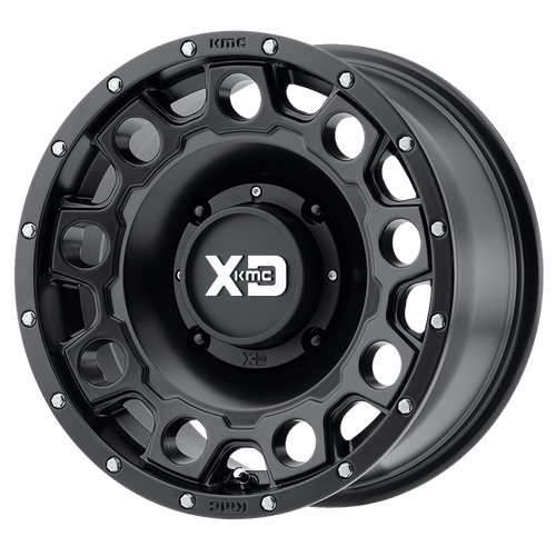 XD Powersports XS129 HOLESHOT 4X156 14X7 +10 SATIN BLACK