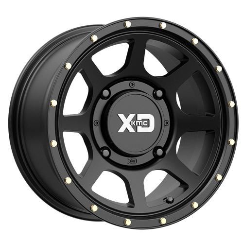 XD Powersports XS134 ADDICT 2 4X137 15X6 +38 SATIN BLACK