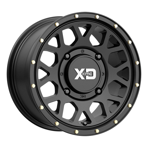XD Powersports XS135 GRENADE 4X110 14X7 +10 SATIN BLACK