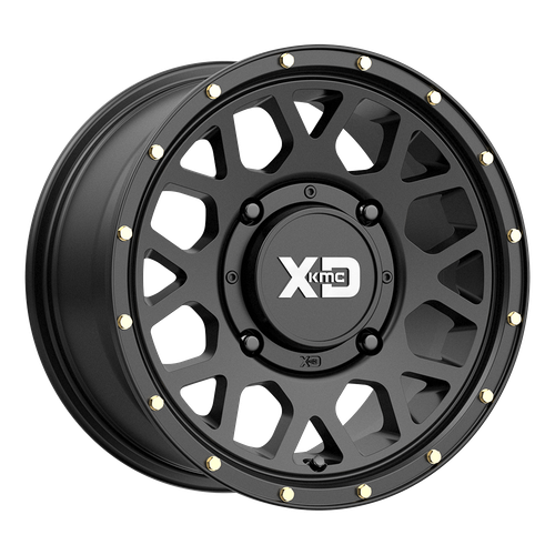 XD Powersports XS135 GRENADE 4X137 15X10 +0 SATIN BLACK