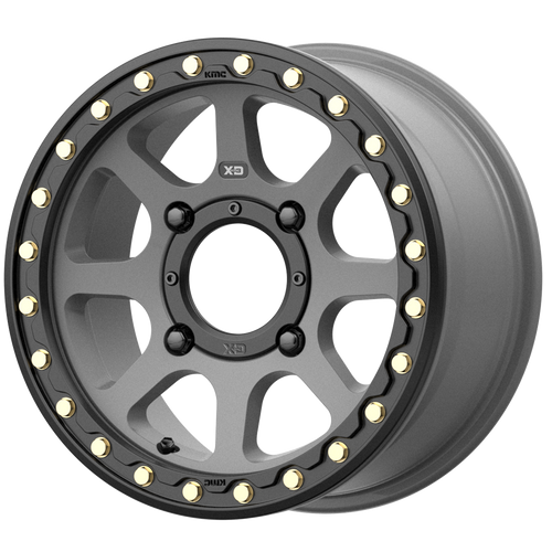 XD Powersports XS234 ADDICT 2 BEADLOCK 4X156 15X6 +38 SATIN GRAY