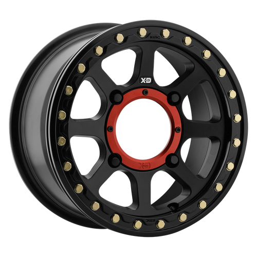 XD Powersports XS234 ADDICT 2 BEADLOCK 4X156 15X6 +38 SATIN BLACK
