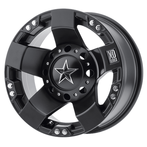 XD Powersports XS775 ROCKSTAR 4X110 15X7 +0 SATIN BLACK