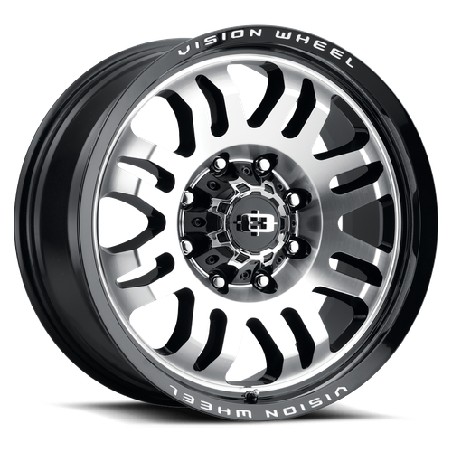Vision Off-Road 409 Inferno 5x127 17x9.5-18 Gloss Black Machined Face