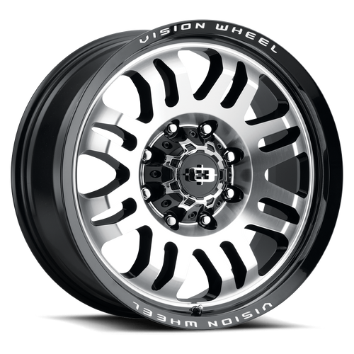 Vision Off-Road 409 Inferno 8x170 18x9-12 Gloss Black Machined Face