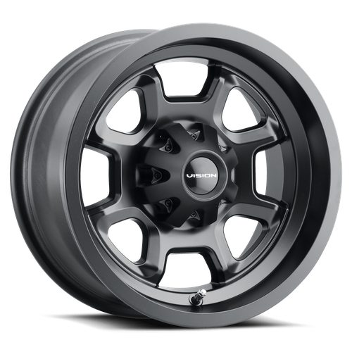 Vision ATV 415 Bomb 4x110 15x7+38 Matte Black