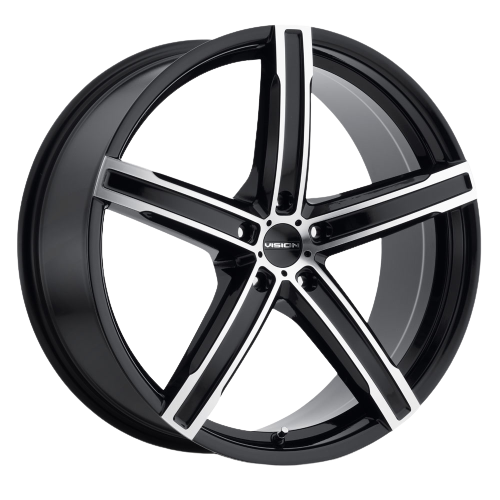 Vision Street-Designs 469 Boost 5x114.3 16x7+38 Gloss Black Machined Face