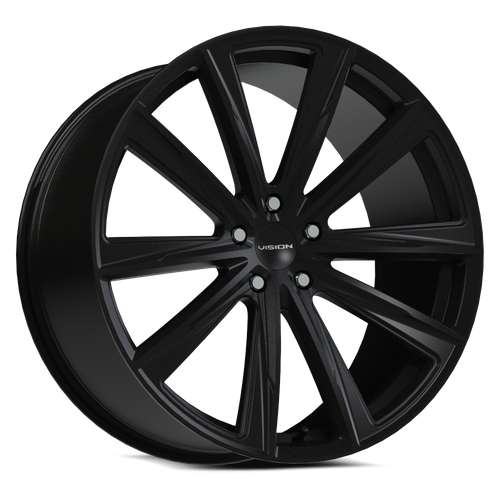 Vision Street-Designs 471 Splinter 5x112 20x9+25 Satin Black