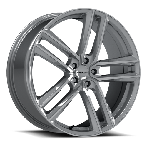 Vision Street-Designs 475 Clutch 5x114.3 20x9+38 Hyper Silver