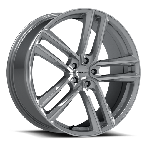 Vision Street-Designs 475 Clutch 5x112 18x18.5+38 Hyper Silver